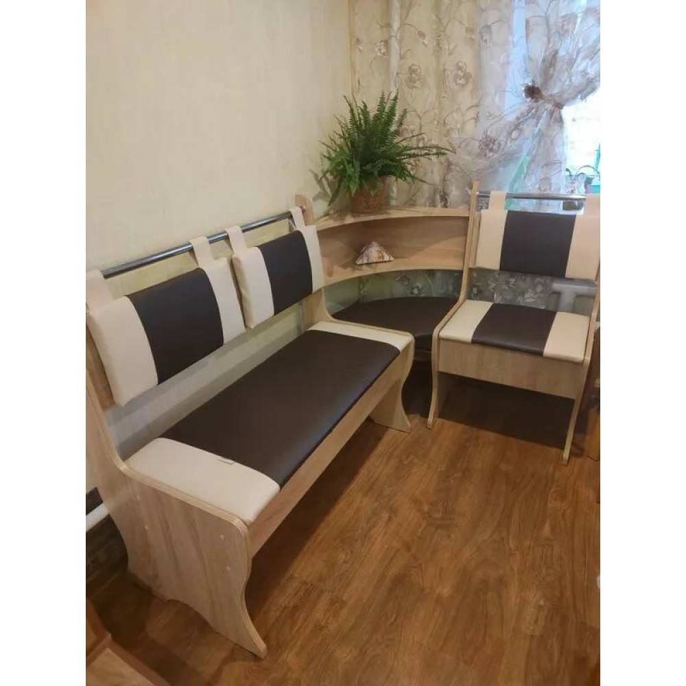 Скамья угловая "Дельта"
