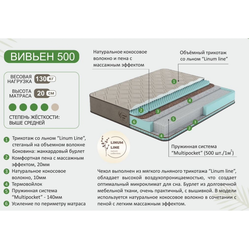 Матрас "Вивьен 500"
