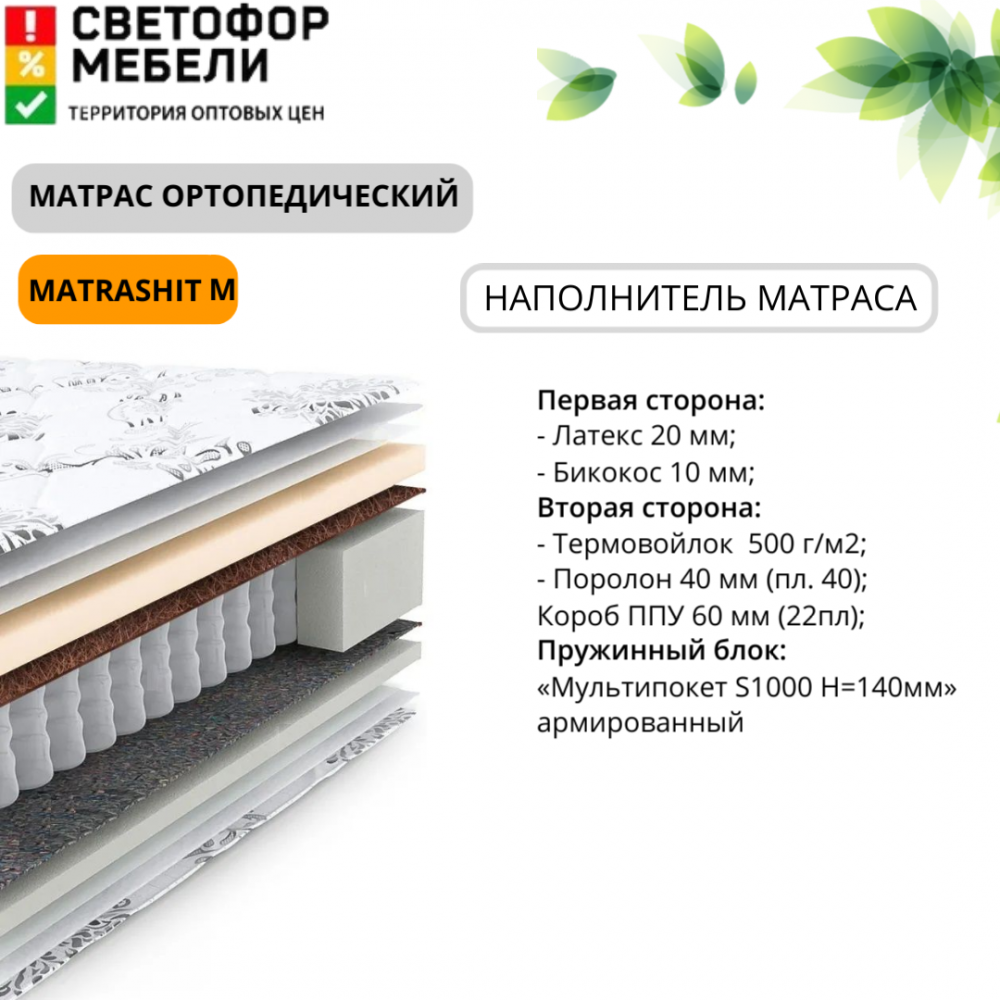 Матрас "MatrasHit M" Хит М